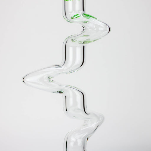 21" Xtream Zig-zag 7 mm glass water bong [XTR-Z015] Glass Bong Canadian Distributor