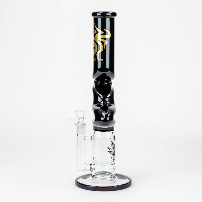 14" Xtream Zig-zag glass water bong [XTR-Z020] Glass Bong Canadian Distributor