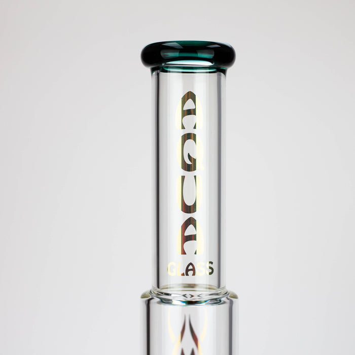 21" AQUA Glass 2-in-1 Inline diffuser glass water bong [AQUA102]