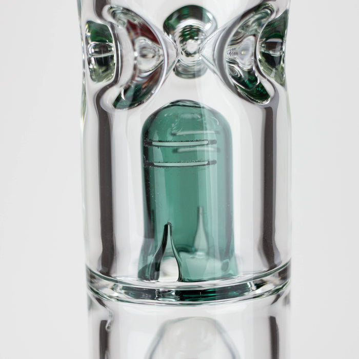 18.5" AQUA Glass showerhead percolator / 7mm /glass water bong [AQUA112]