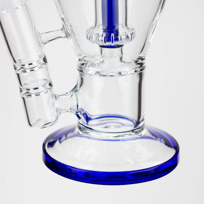 13" AQUA Glass 2-in-1 Sowerhead percolator glass bong [AQUA125]