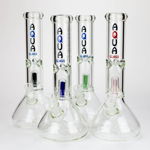 12" AQUA Glass showerhead percolator / 7mm /glass water bong [AQUA025] Glass Bong Canadian Distributor