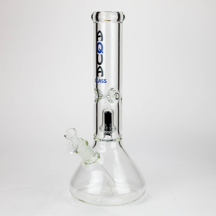 12" AQUA Glass showerhead percolator / 7mm /glass water bong [AQUA025]