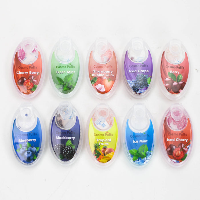 Cosmo puffs Display of 10 [CSMP-10] Filter Tip Canadian Distributor