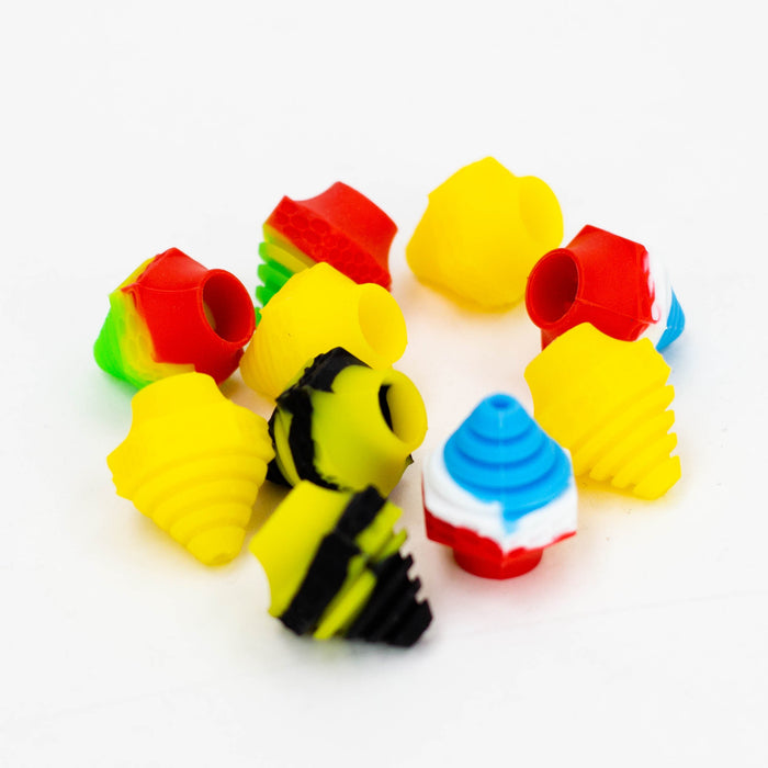 Silicone Cap - Fit For 510 Batteries - Bag of 10 Assorted Colors