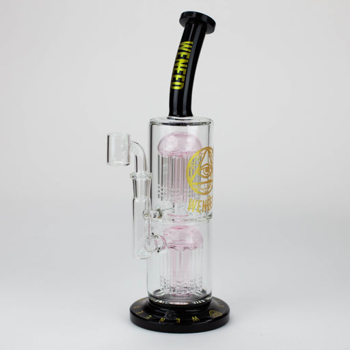 WENEED®-11" Weneed Dark Chamber Rig Glass Rig WENEED® Pink