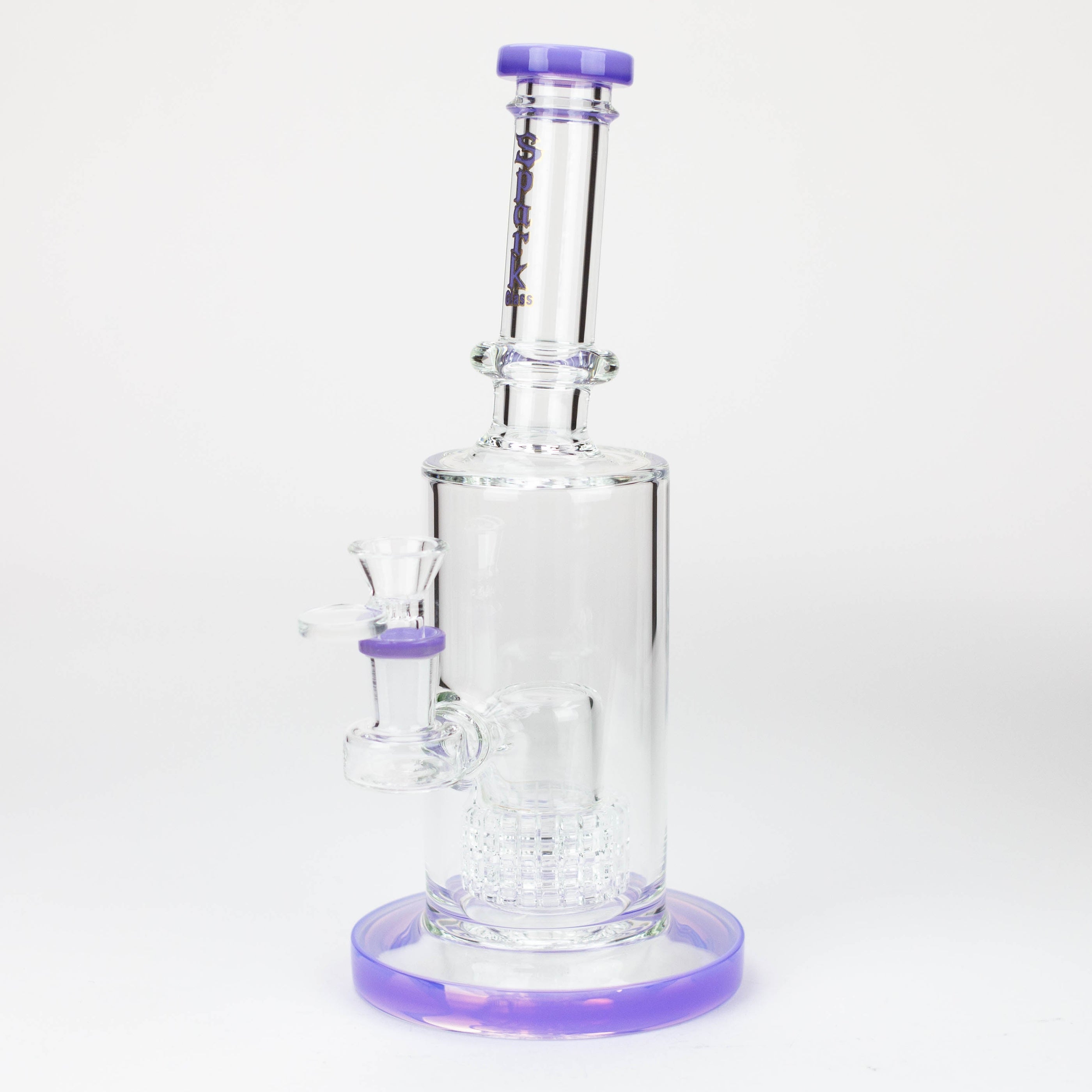 Spark 10" SPARK barrel diffuser glass water bong — Bong Outlet Canada