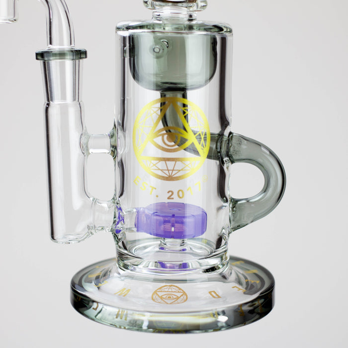 WENEED®-8.5" Weneed Milky Way Recycler Rig Glass Rig WENEED®
