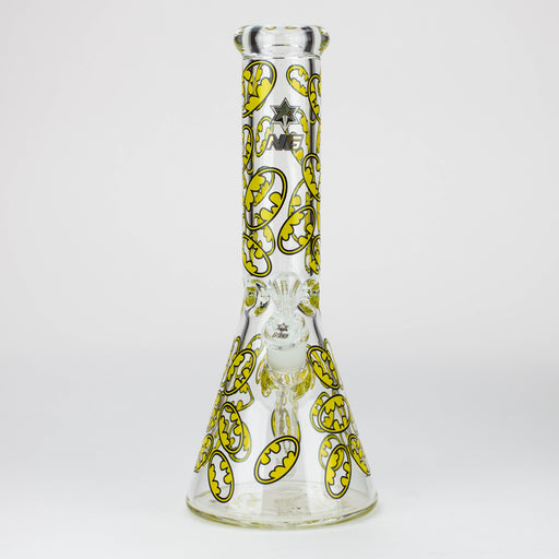 NG- 13 inch Bat Logo 7mm Beaker [S344] Glass Bong High-End Brands Glass