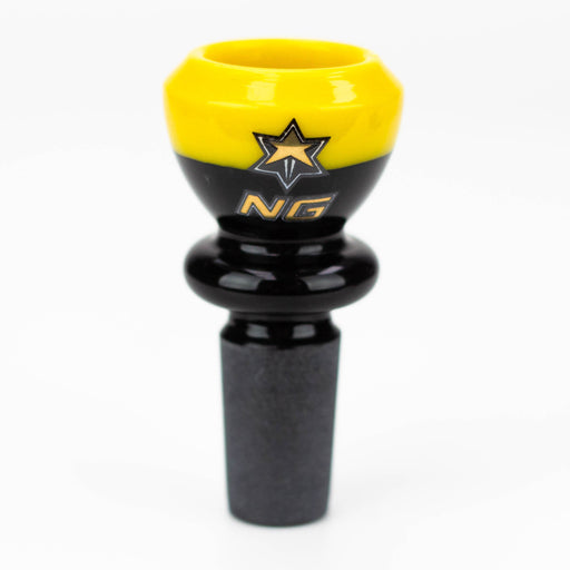 NG - Black & Colour Cup Bowl [TW002] Bowl · Banger · Oil Burner High-End Brands Glass YELLOW