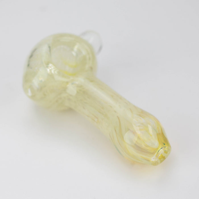 4 inch Gold Fumed Hand Pipe [GXY022]