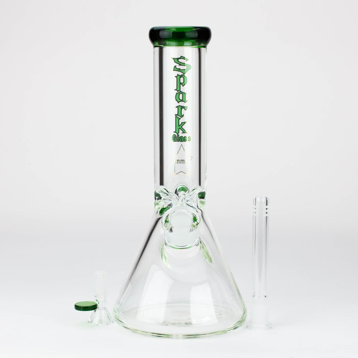12" SPARK 9 mm glass beaker water bong [GB223] Beaker Bong ONE