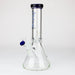 12" SPARK 9 mm glass beaker water bong [GB223] Beaker Bong ONE Blue