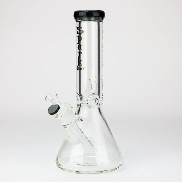 12" SPARK 9 mm glass beaker water bong [GB223] Beaker Bong ONE T-Black
