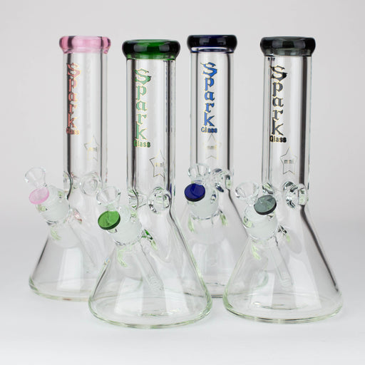 12" SPARK 9 mm glass beaker water bong [GB223] Beaker Bong ONE