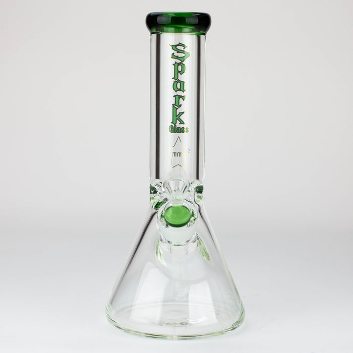 12" SPARK 9 mm glass beaker water bong [GB223] Beaker Bong ONE