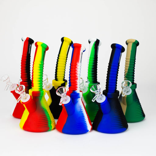 8" silicone detachable water bong - Assorted Silicone Bong ONE