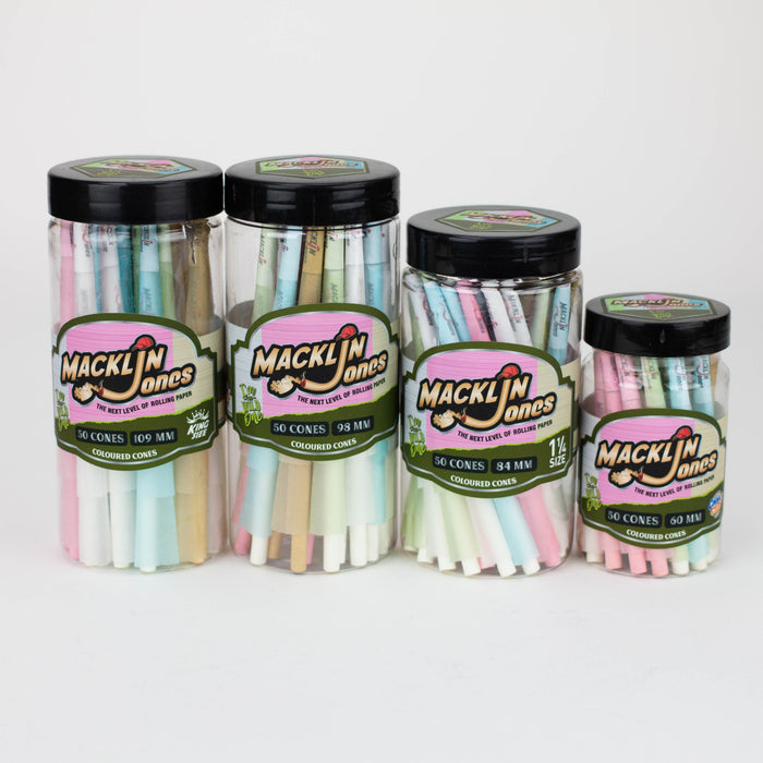 Macklin Jones - Mix Blast Pre-Rolled cone Bottle - 50 packs Pre-rolled Cone (Display Pack) Macklin Jones