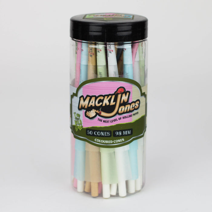 Macklin Jones - Mix Blast Pre-Rolled cone Bottle - 50 packs Pre-rolled Cone (Display Pack) Macklin Jones 98 mm
