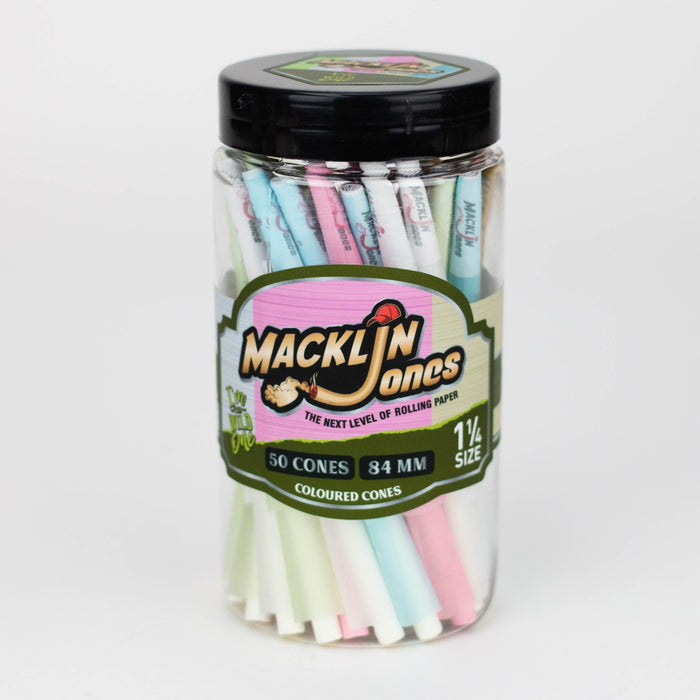 Macklin Jones - Mix Blast Pre-Rolled cone Bottle - 50 packs Pre-rolled Cone (Display Pack) Macklin Jones 84 mm