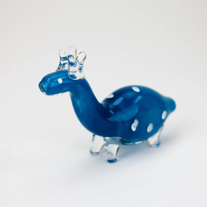 Standing Deer Small glass hand pipe