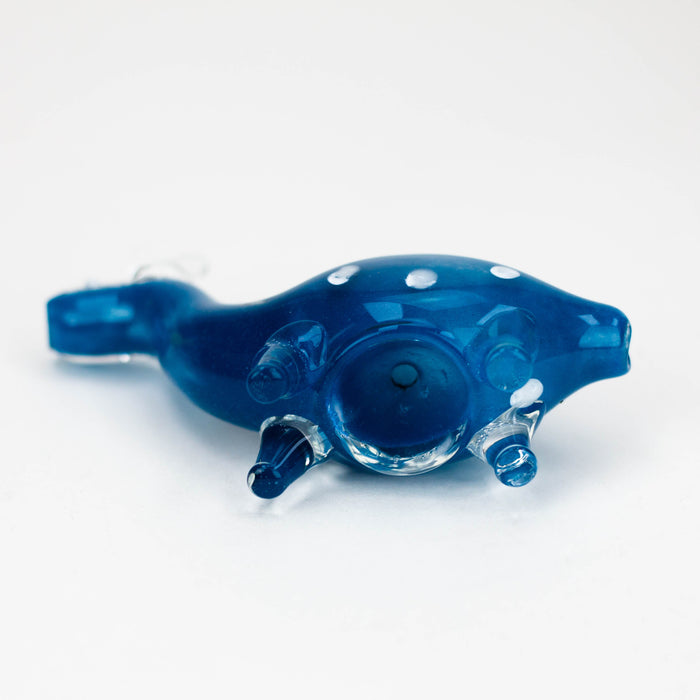 Standing Deer Small glass hand pipe