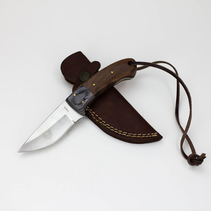 Red Deer® Full Tang Hunting Knife Wood Handle [RD-130]