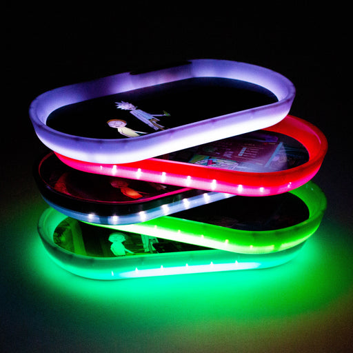 Bluetooth Speaker LED Rolling Tray Assorted color [LED-B] Tray Purple Haze Smoke Inc