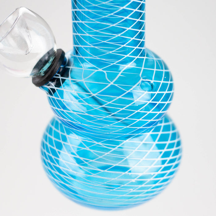 5" Assorted mini beaker glass water bong [PGWP-142]