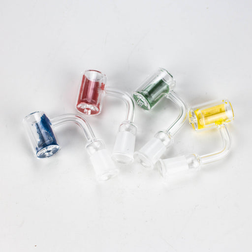 Thermochromic Banger 90 degree [QN35] Bowl · Popper Purple Haze Smoke Inc