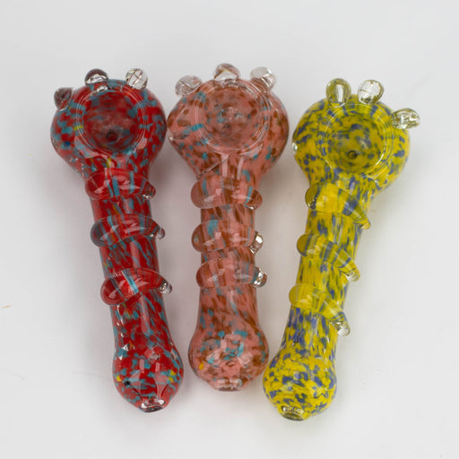 5" softglass hand pipe Pack of 2 [10603] Glass Pipe ONE