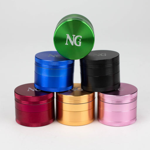 NG 4-Piece Color Aluminum Grinder Regular Grinder ONE
