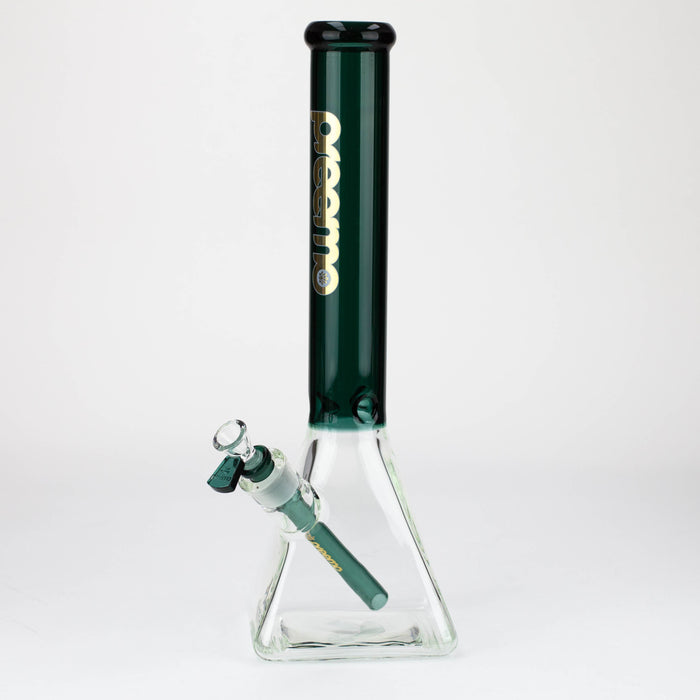 preemo - 16 inch Pyramid Base Beaker [P038] Glass Bong preemo TEAL