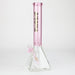 preemo - 16 inch Pyramid Base Beaker [P038] Glass Bong preemo PINK