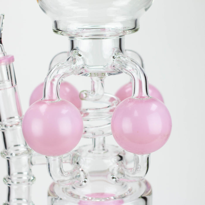 preemo - 16 inch Sprocket to Coil Bubbler [P087] Glass Bong preemo