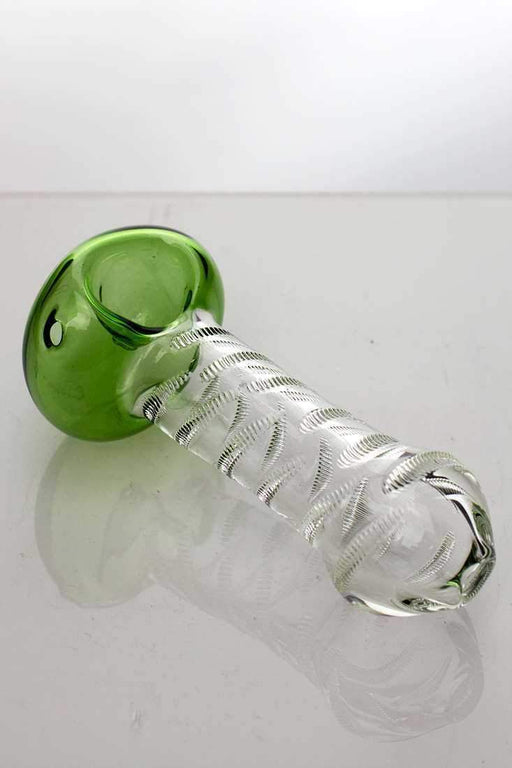 Soft Glass ISP363 Hand Pipe Glass Pipe ONE