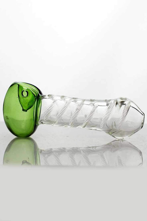 Soft Glass ISP363 Hand Pipe Glass Pipe ONE