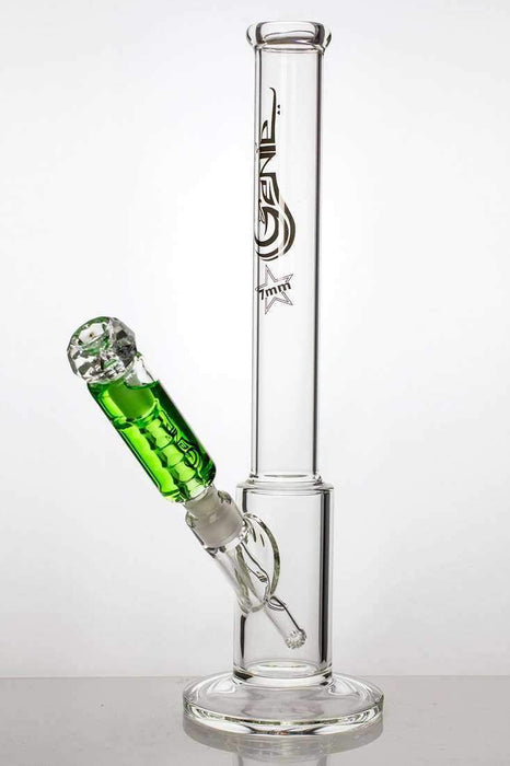 17 inches GENIE thick glass bong with liquid cooling freezer- - One Wholesale