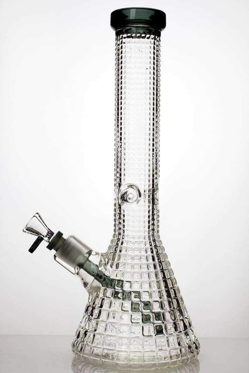 15" genie crystal shine glass water bong Beaker Bong ONE