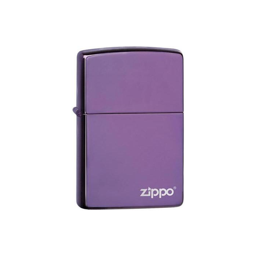 Zippo 24747ZL Purple Zippo Logo Zippo Lighter ONE
