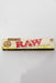 Raw organic hemp rolling paper - 2 Pack-King - One Wholesale