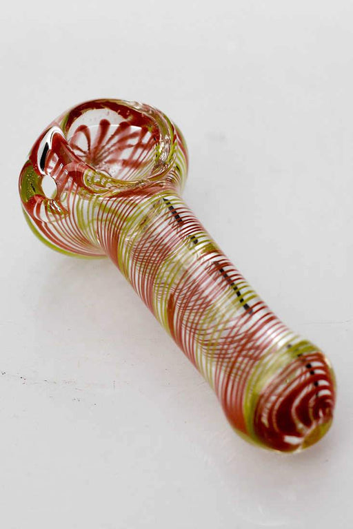 Soft glass 2784 hand pipe- - One Wholesale