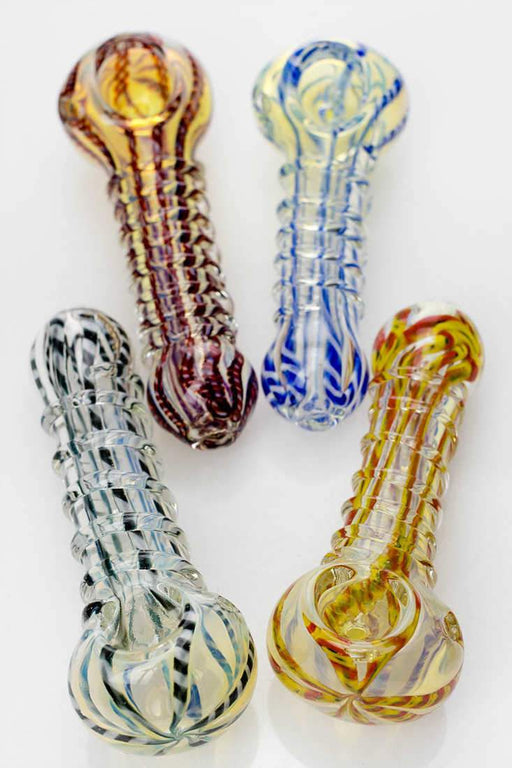 Soft glass hand pipe - ISP361 Glass Pipe ONE
