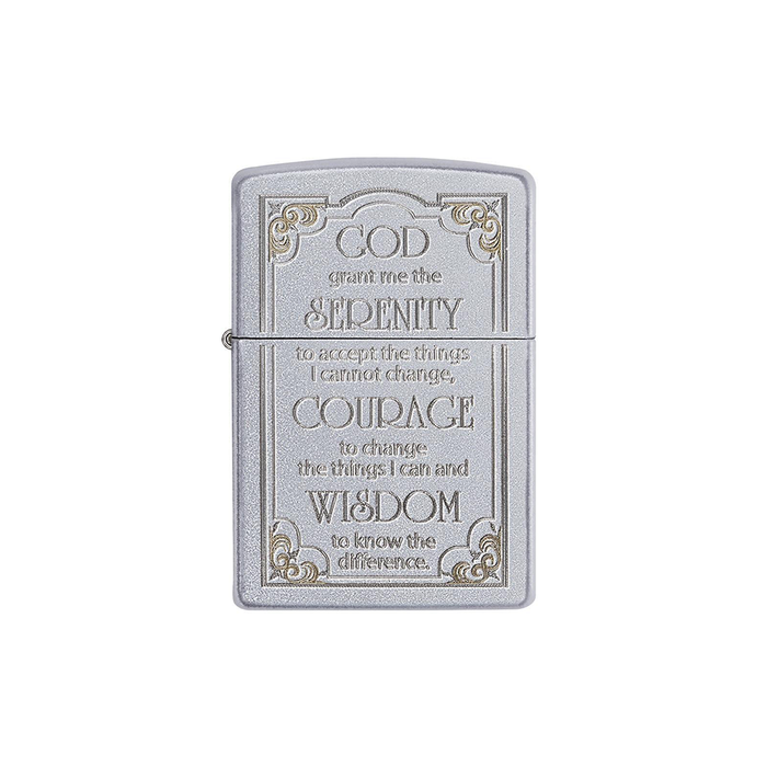 Zippo 28458 Serenity Prayer Zippo Lighter ONE