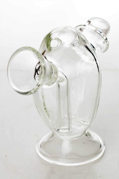 Glass blunt bubbler-Medium-2907 - One Wholesale