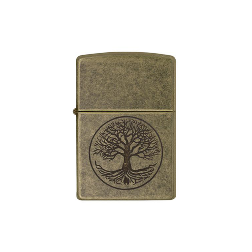 Zippo 29149 Tree Antique Brass Basic · Pattern ONE