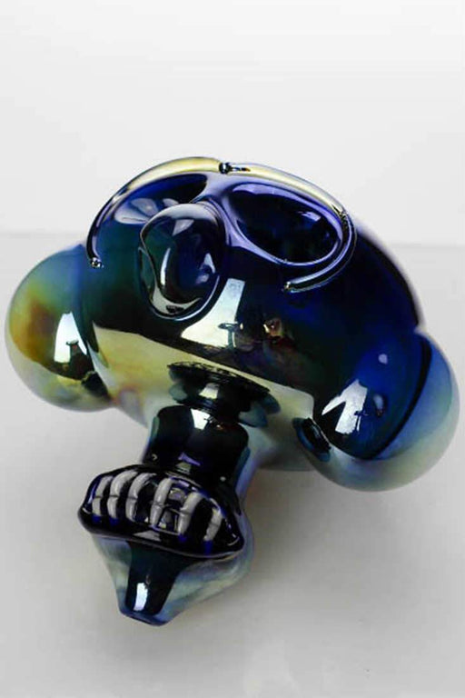 Metallic color Monkey glass pipe- - One Wholesale