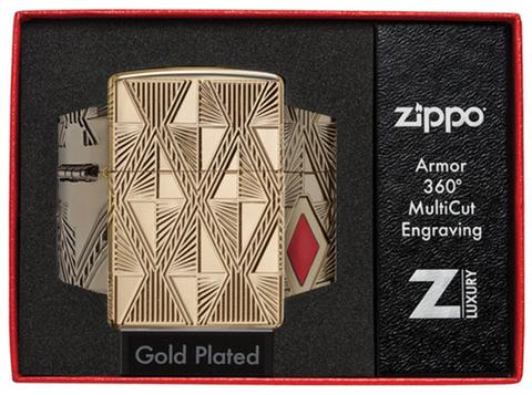 Zippo 29671 Luxury Diamond Design- - One Wholesale