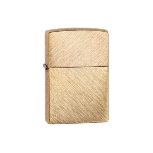 Zippo 29830 Herrigbone Sweep Brass Zippo Lighter ONE