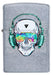 Zippo 29855 Skull Headphone Design- - One Wholesale